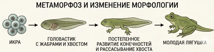 метаморфоз-лягушки